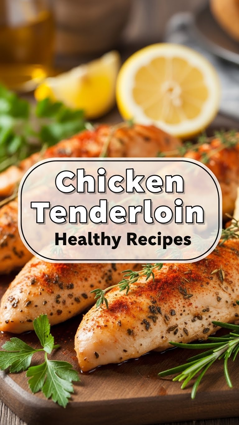 Chicken Tenderloin Healthy Recipes