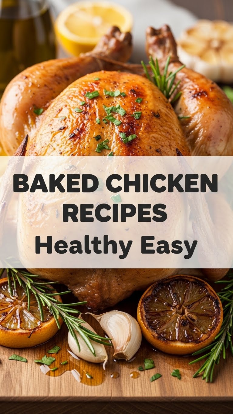 Baked Chicken Recipes Healthy Easy