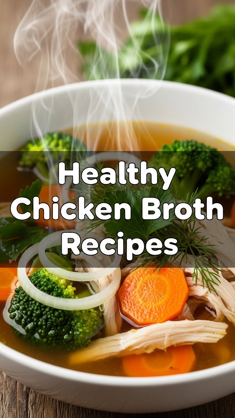 Healthy Chicken Broth Recipes