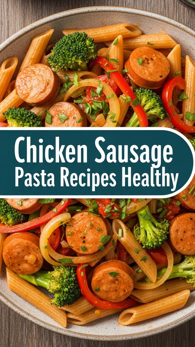 Chicken Sausage Pasta Recipes Healthy