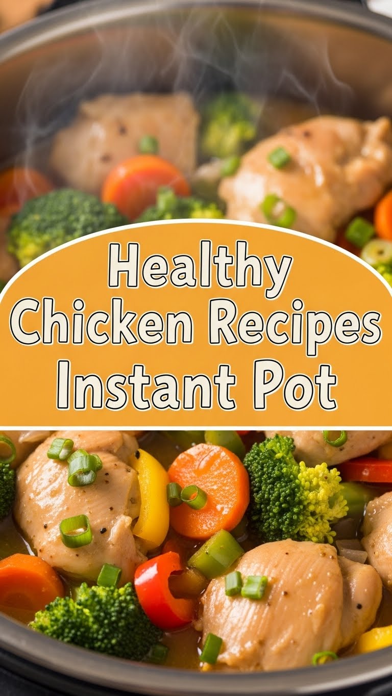 Healthy Chicken Recipes Instant Pot