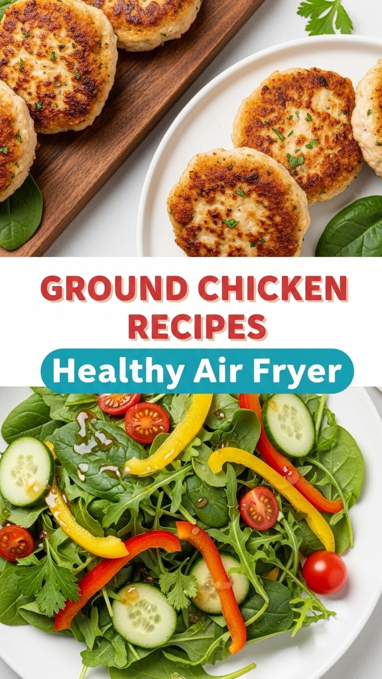 Ground Chicken Recipes Healthy Air Fryer