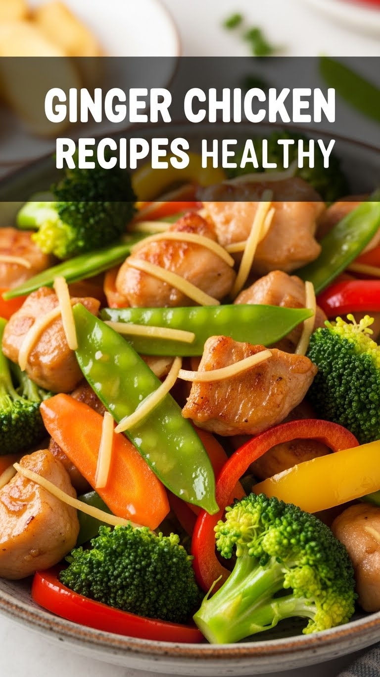 Ginger Chicken Recipes Healthy