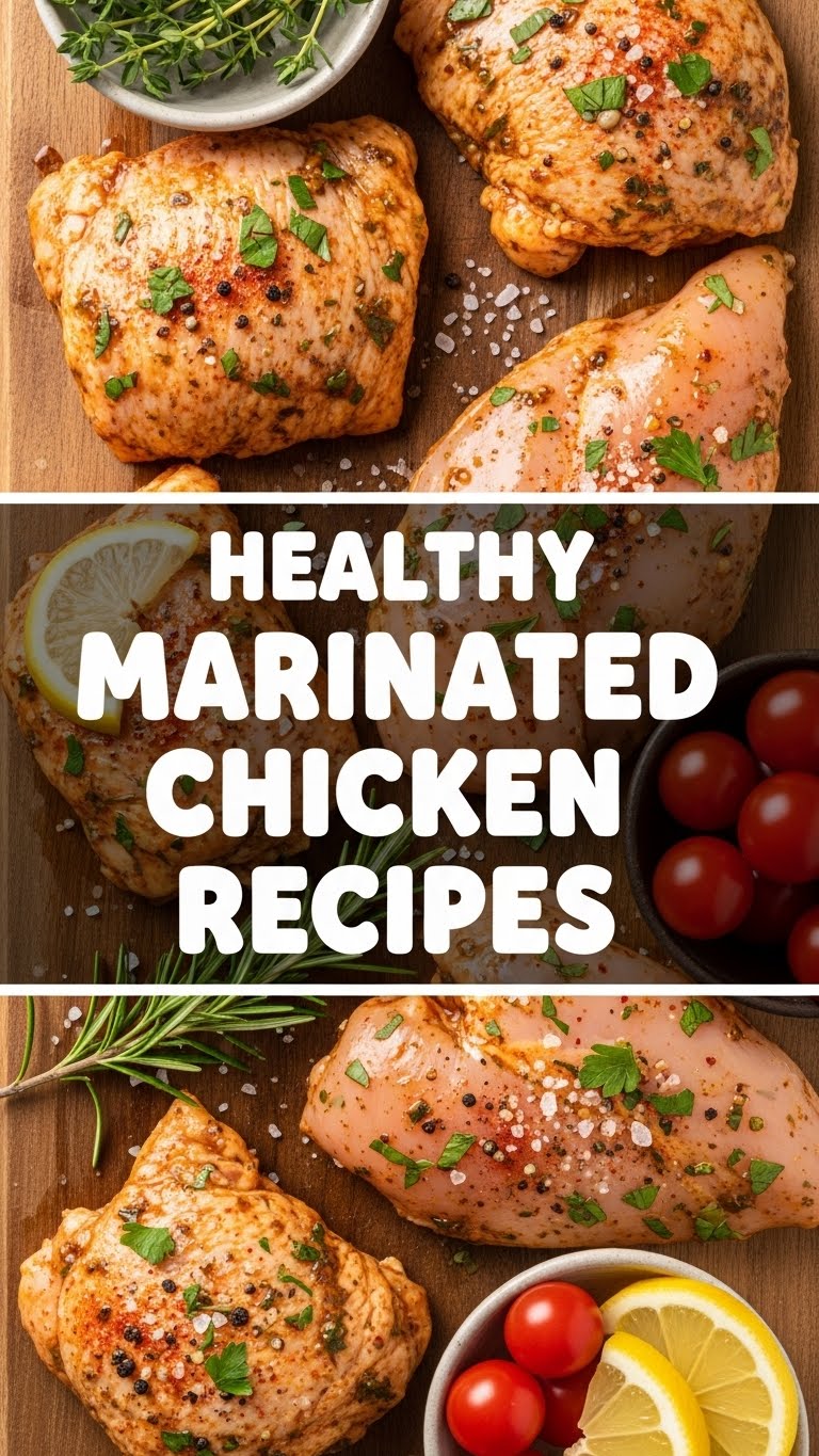 Healthy Marinated Chicken Recipes