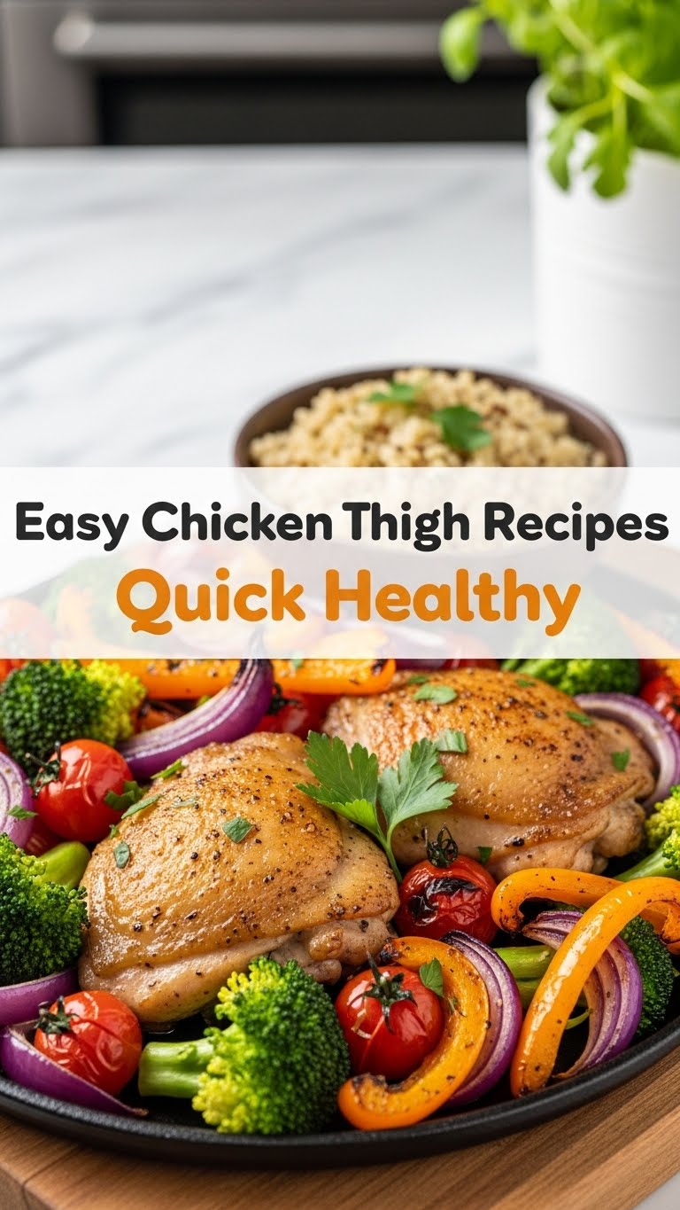 Easy Chicken Thigh Recipes Quick Healthy
