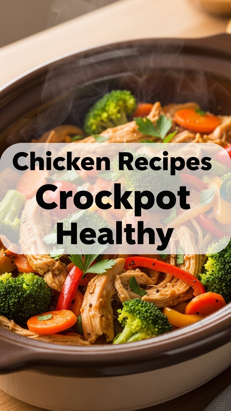 Chicken Recipes Crockpot Healthy