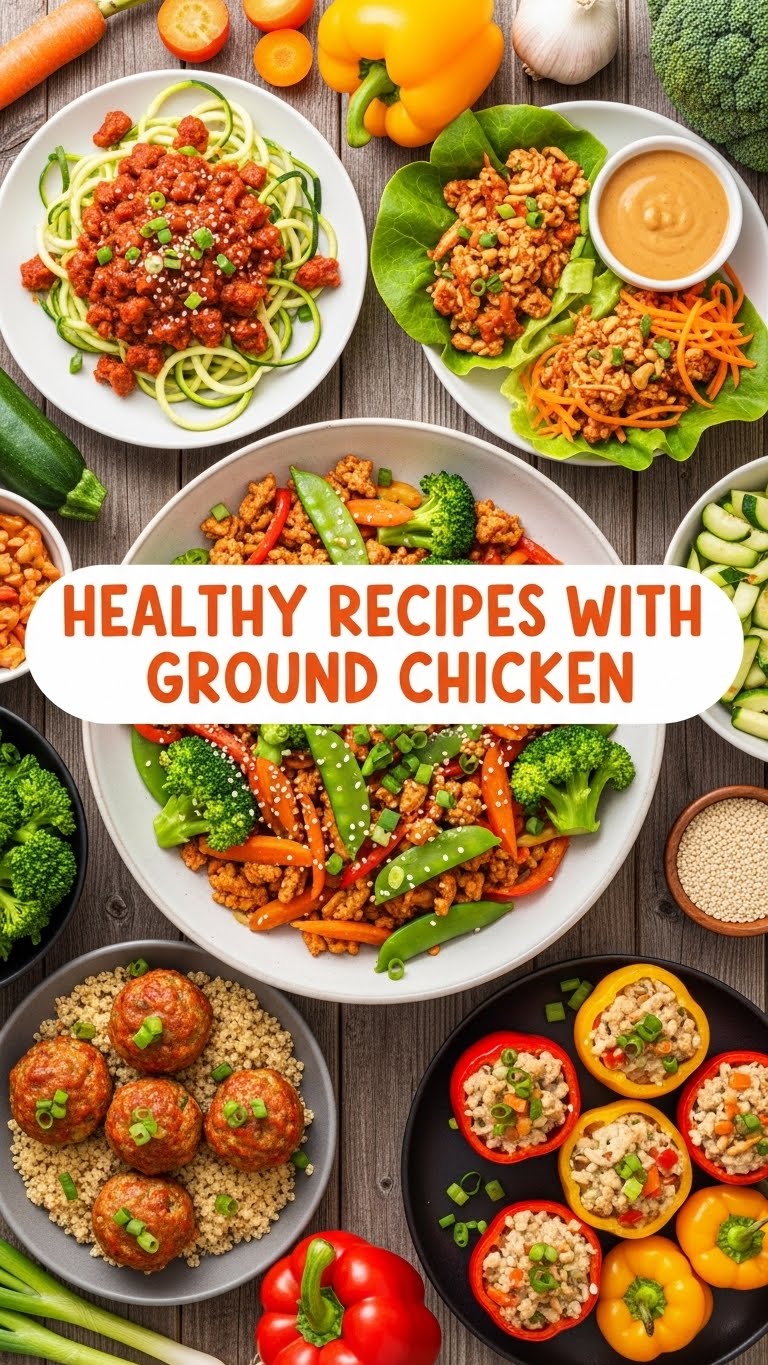Healthy Recipes With Ground Chicken