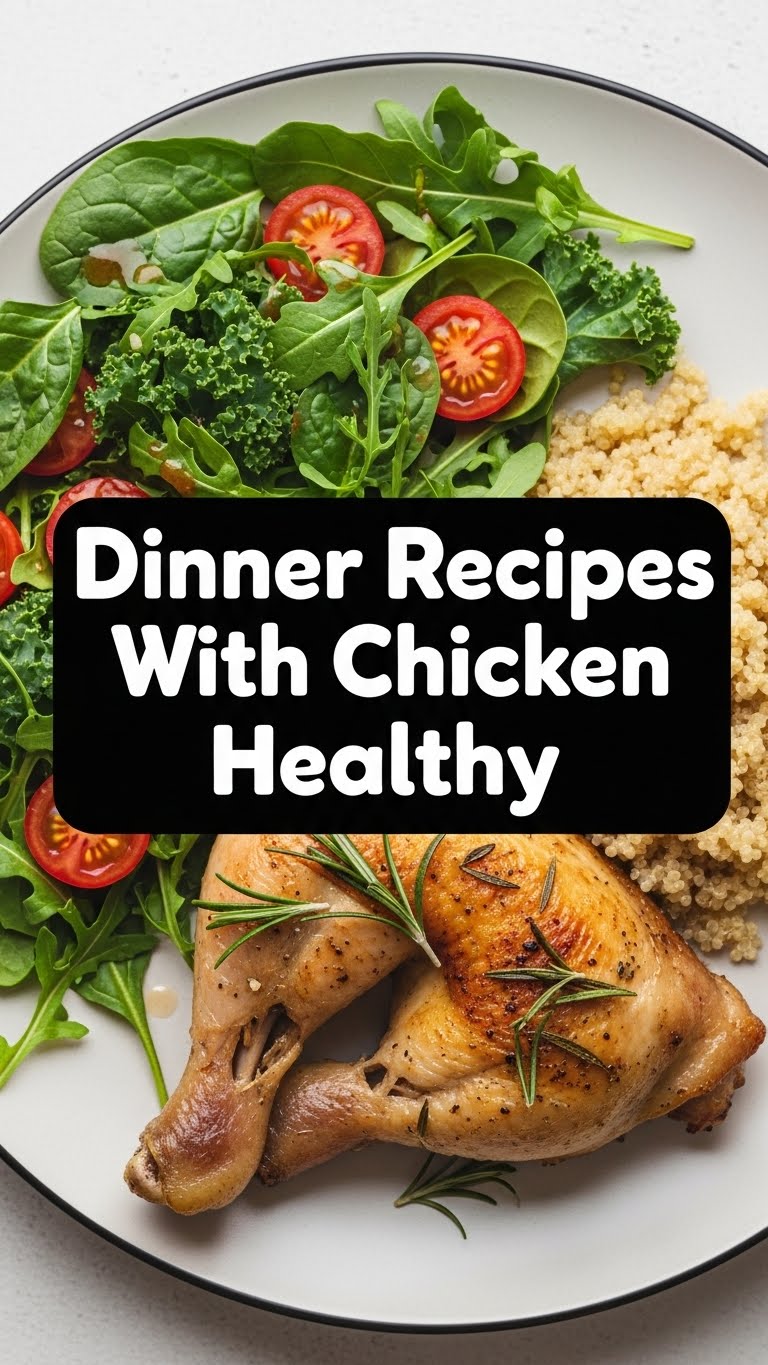 Dinner Recipes With Chicken Healthy