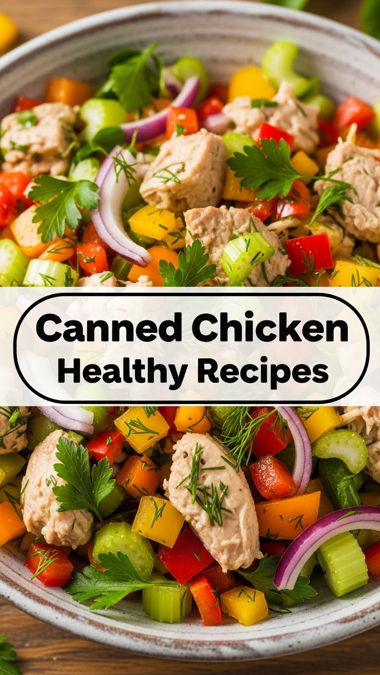 Canned Chicken Healthy Recipes