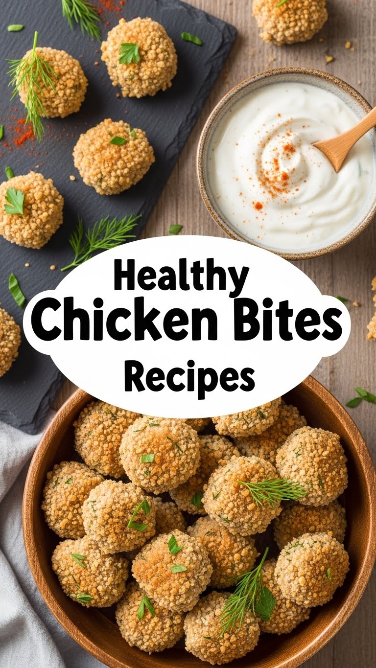 Healthy Chicken Bites Recipes