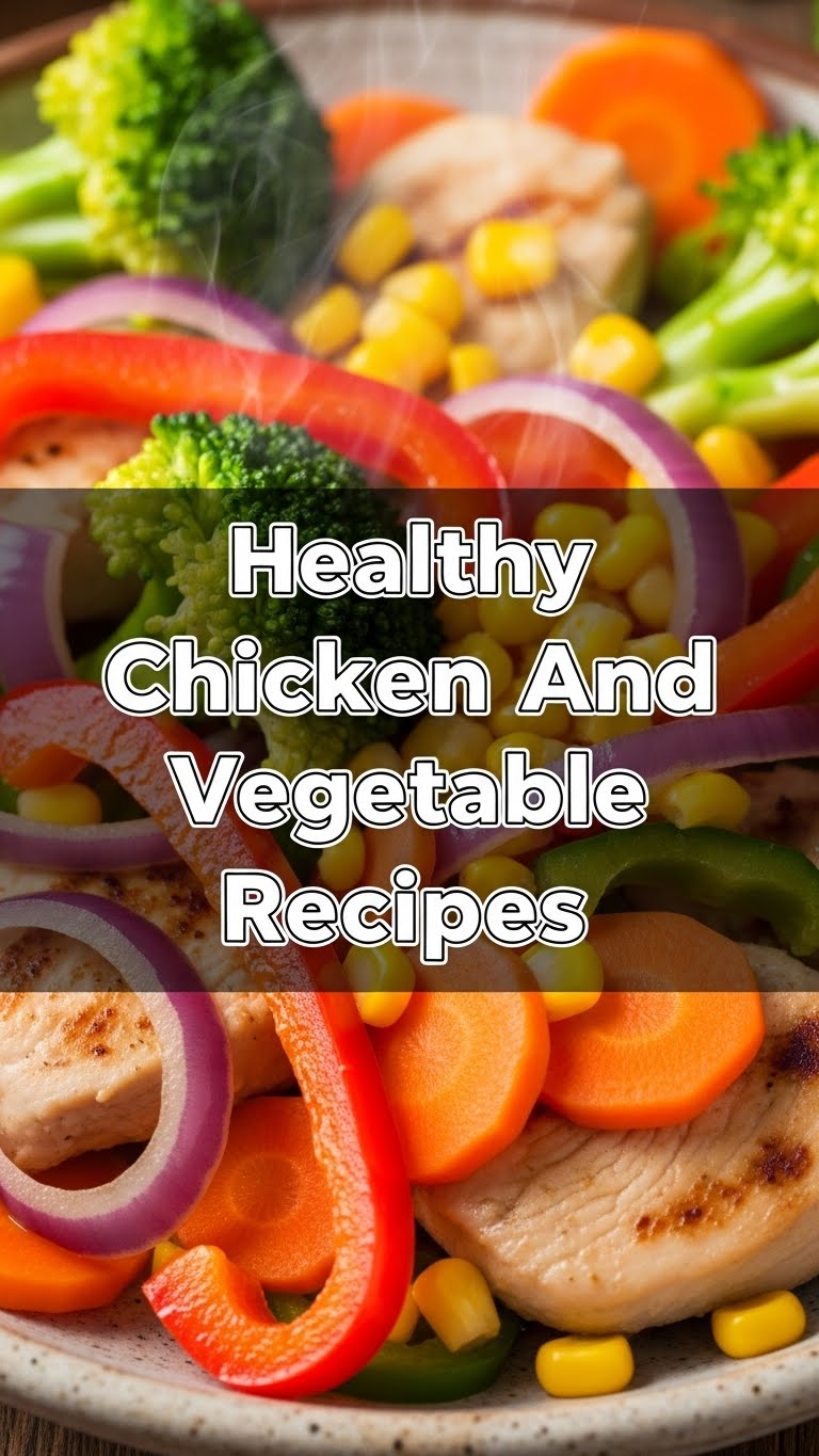 Healthy Chicken And Vegetable Recipes