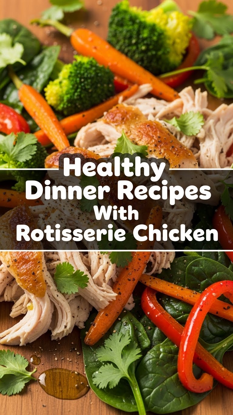 Healthy Dinner Recipes With Rotisserie Chicken