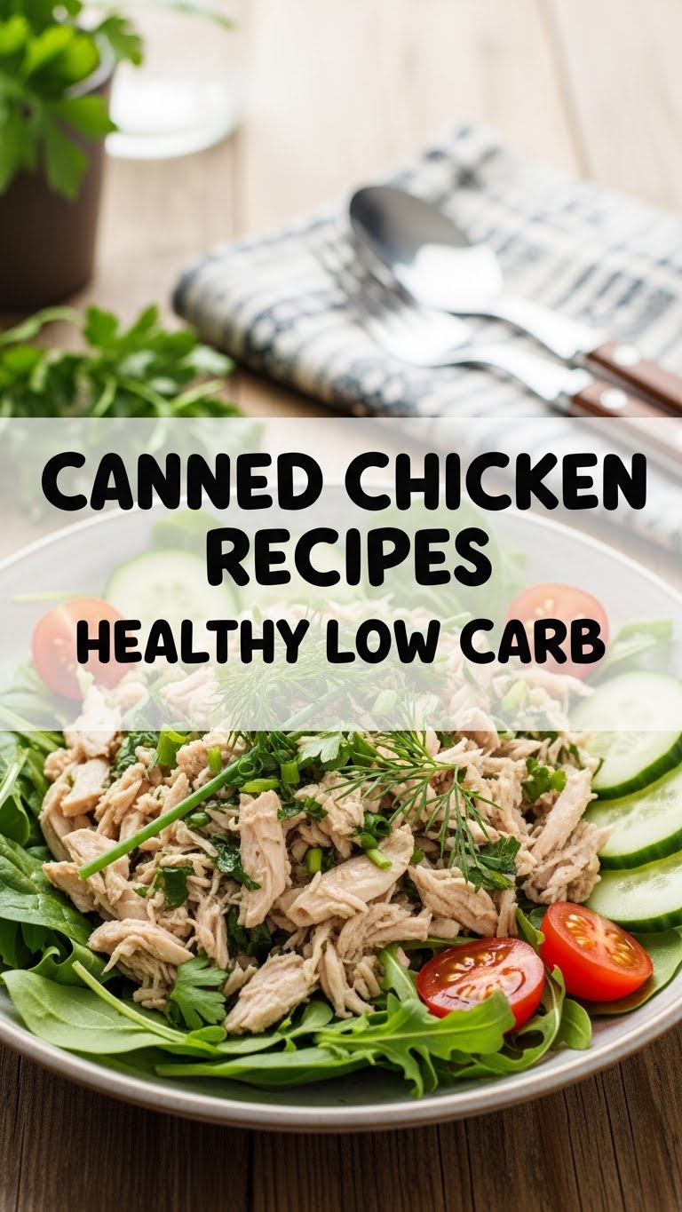 Canned Chicken Recipes Healthy Low Carb