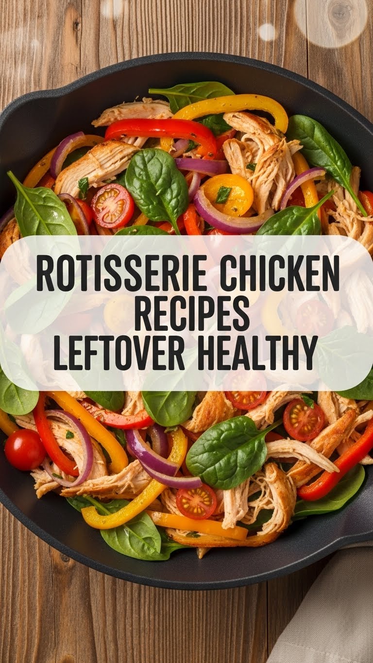 Rotisserie Chicken Recipes Leftover Healthy