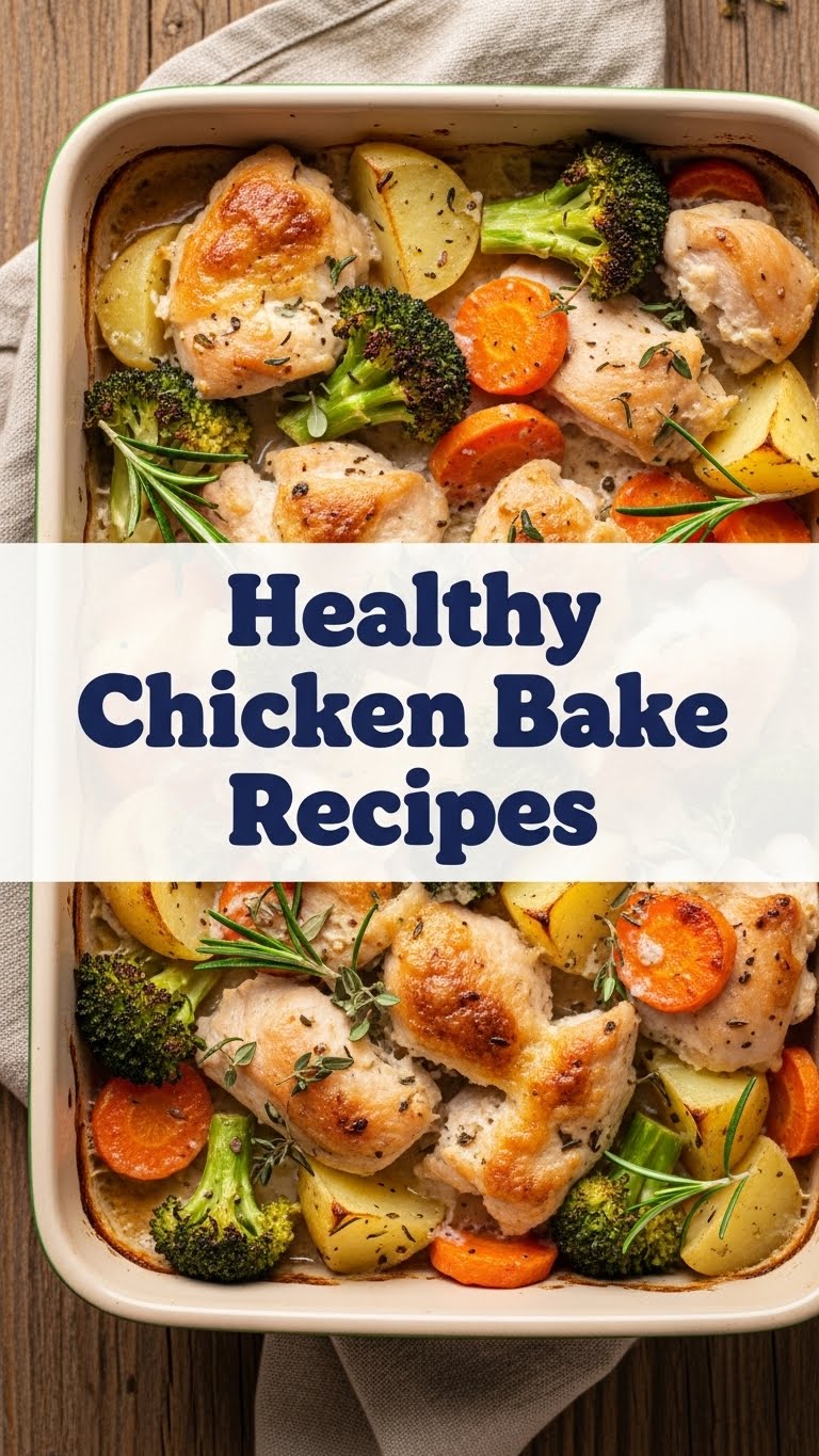 Healthy Chicken Bake Recipes