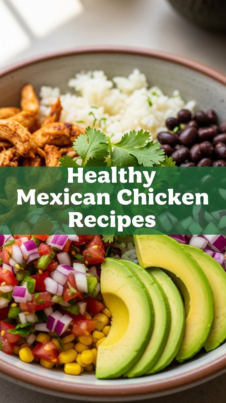 Healthy Mexican Chicken Recipes