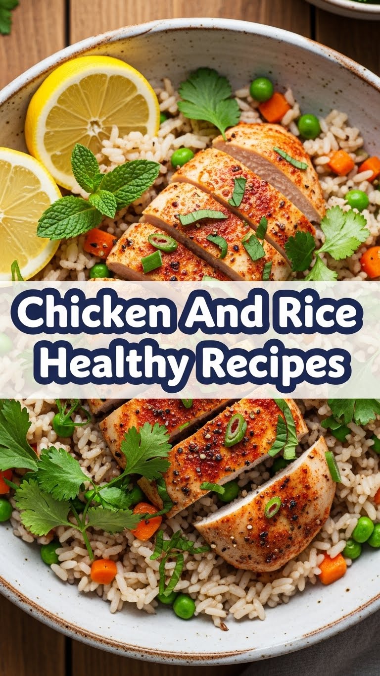 Chicken And Rice Healthy Recipes