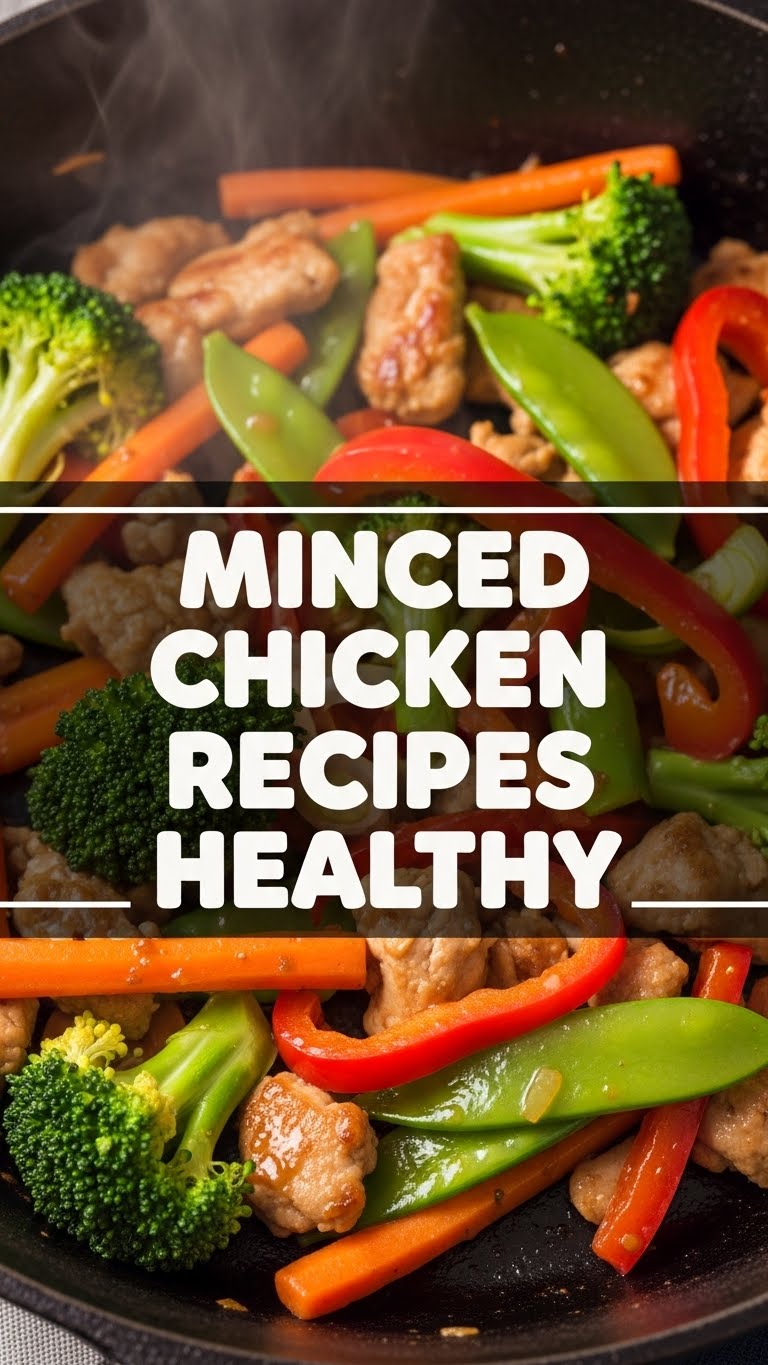 Minced Chicken Recipes Healthy