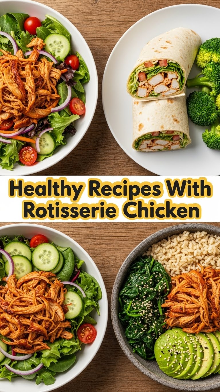 Healthy Recipes With Rotisserie Chicken