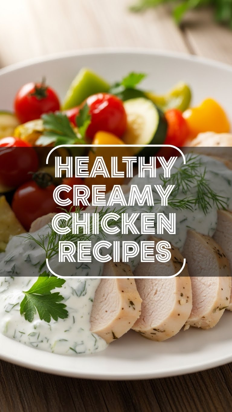Healthy Creamy Chicken Recipes