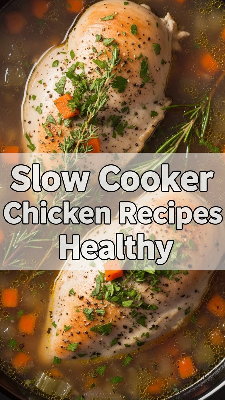 Slow Cooker Chicken Recipes Healthy