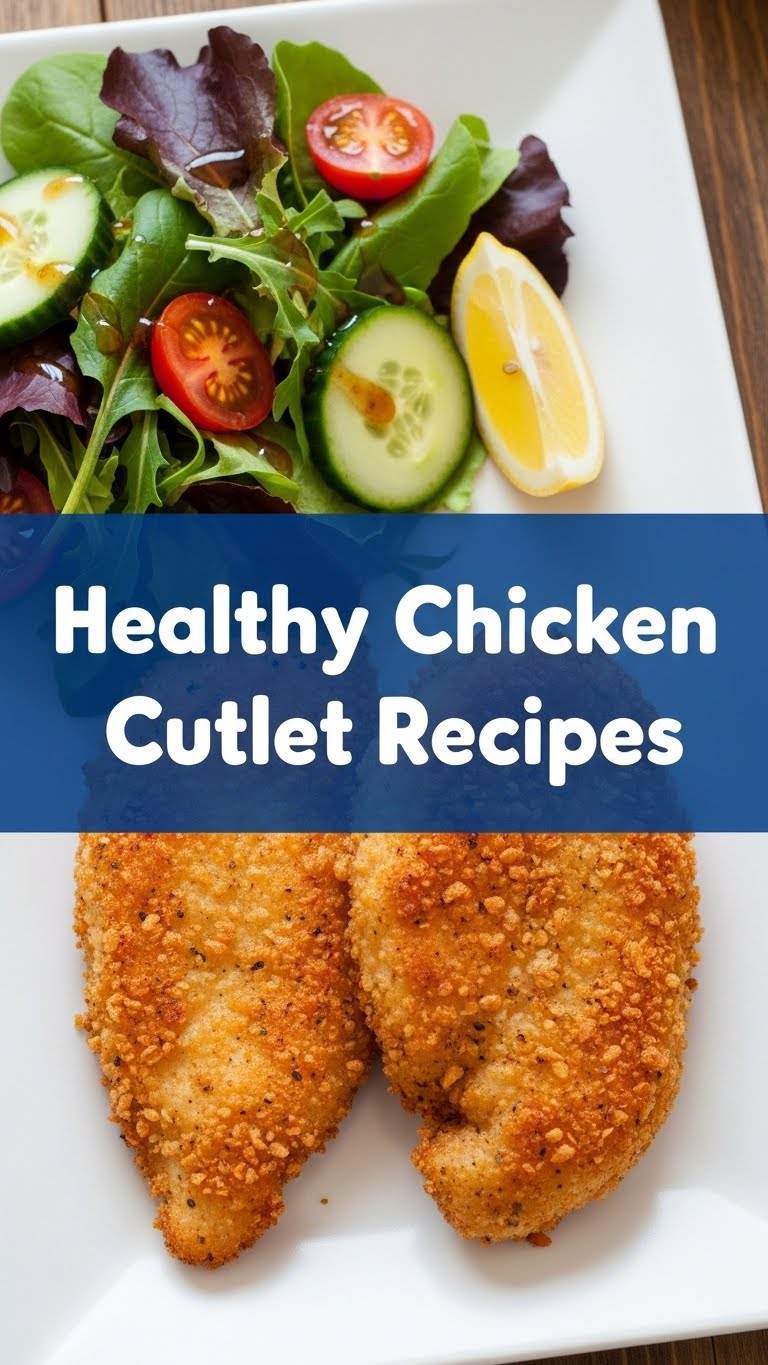 Healthy Chicken Cutlet Recipes