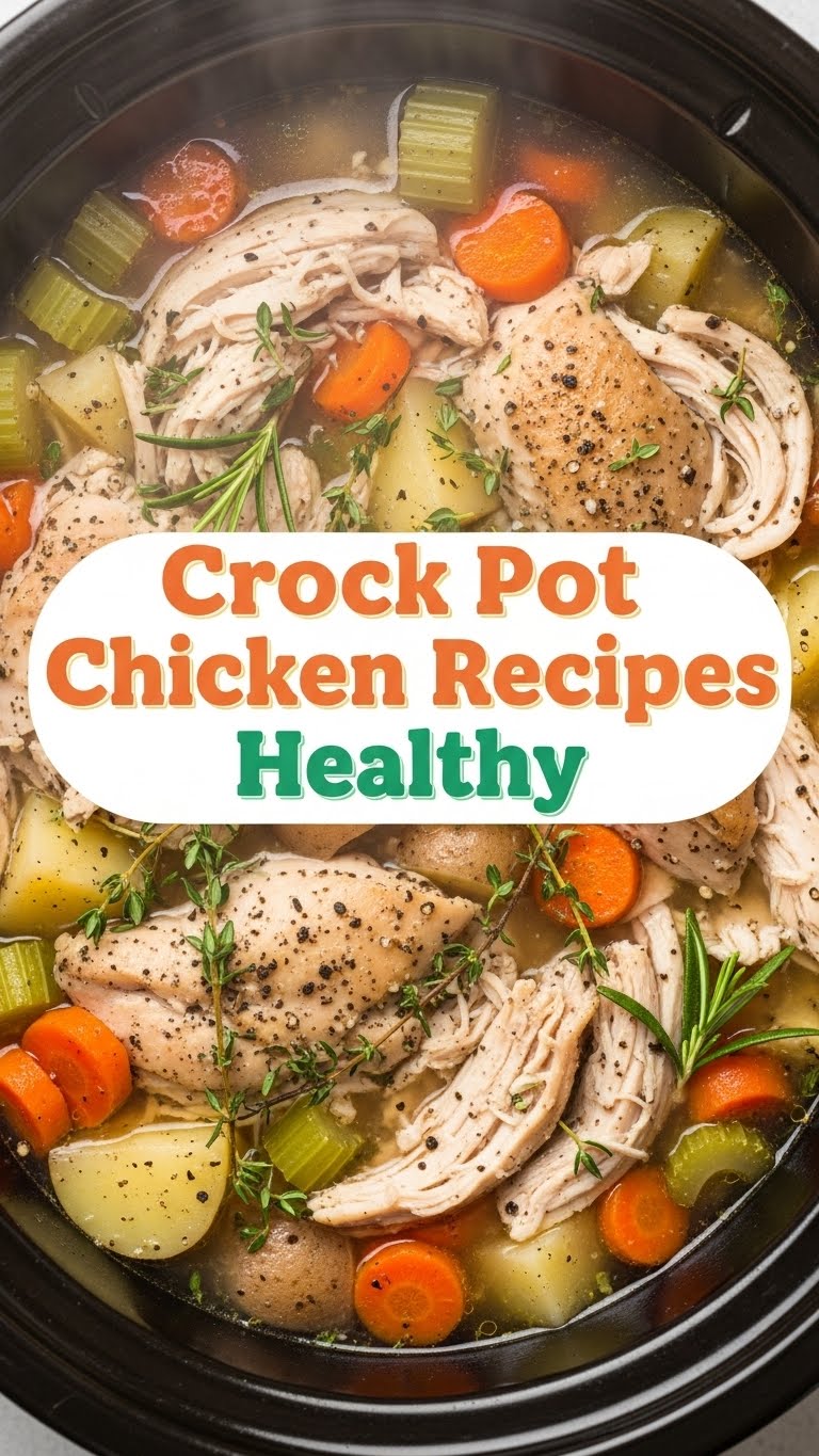 Crock Pot Chicken Recipes Healthy