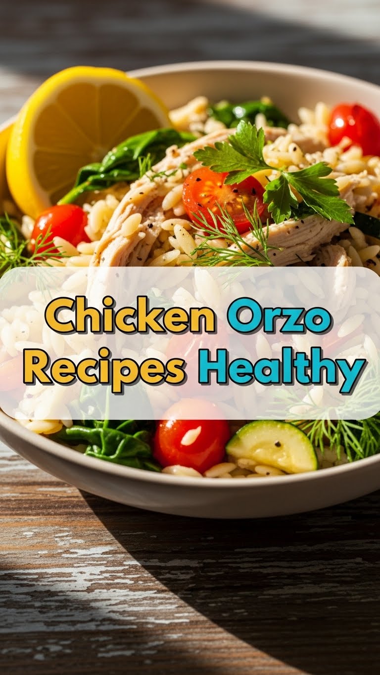 Chicken Orzo Recipes Healthy
