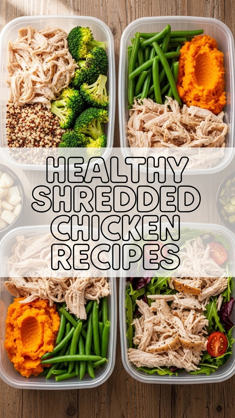 Healthy Shredded Chicken Recipes