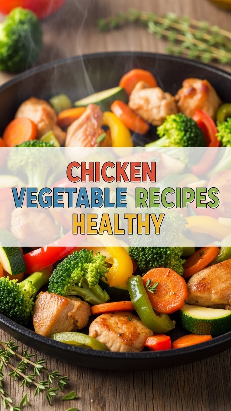 Chicken Vegetable Recipes Healthy