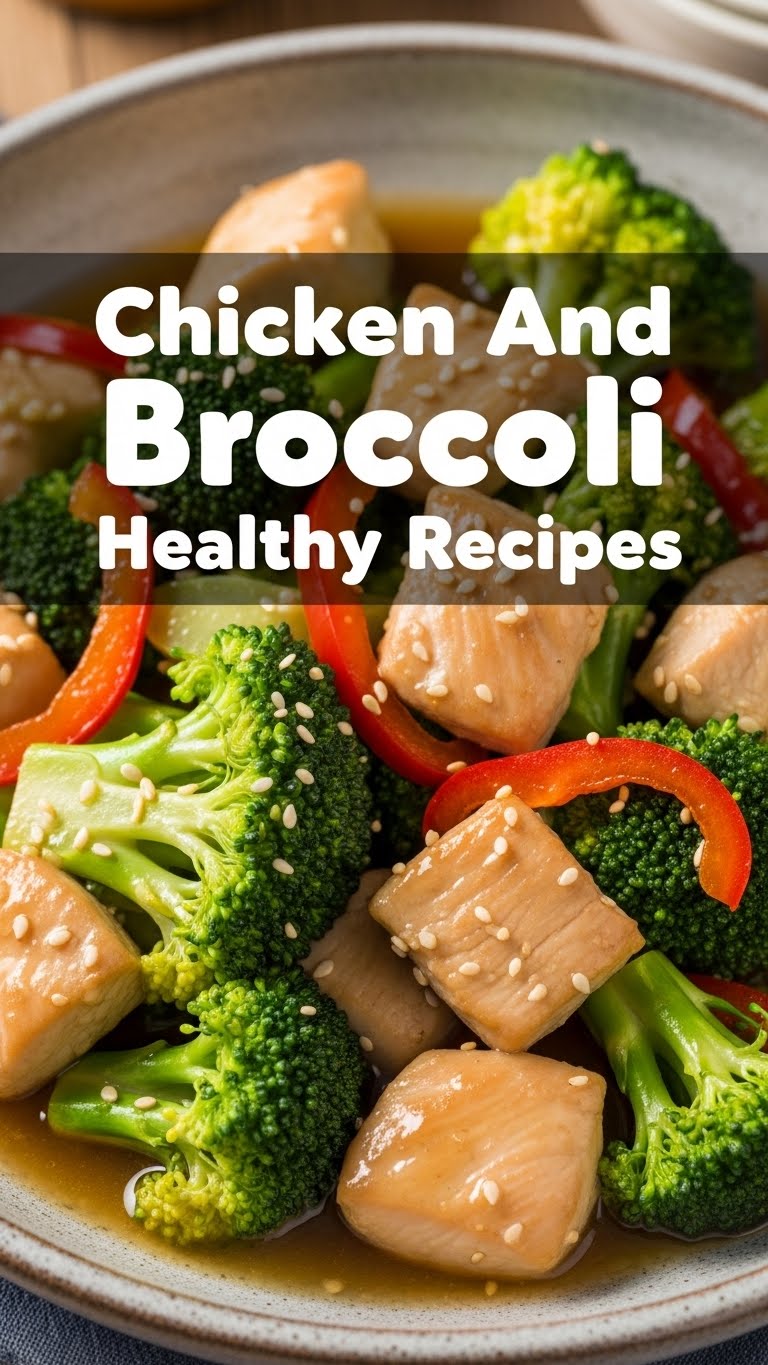 Chicken And Broccoli Healthy Recipes