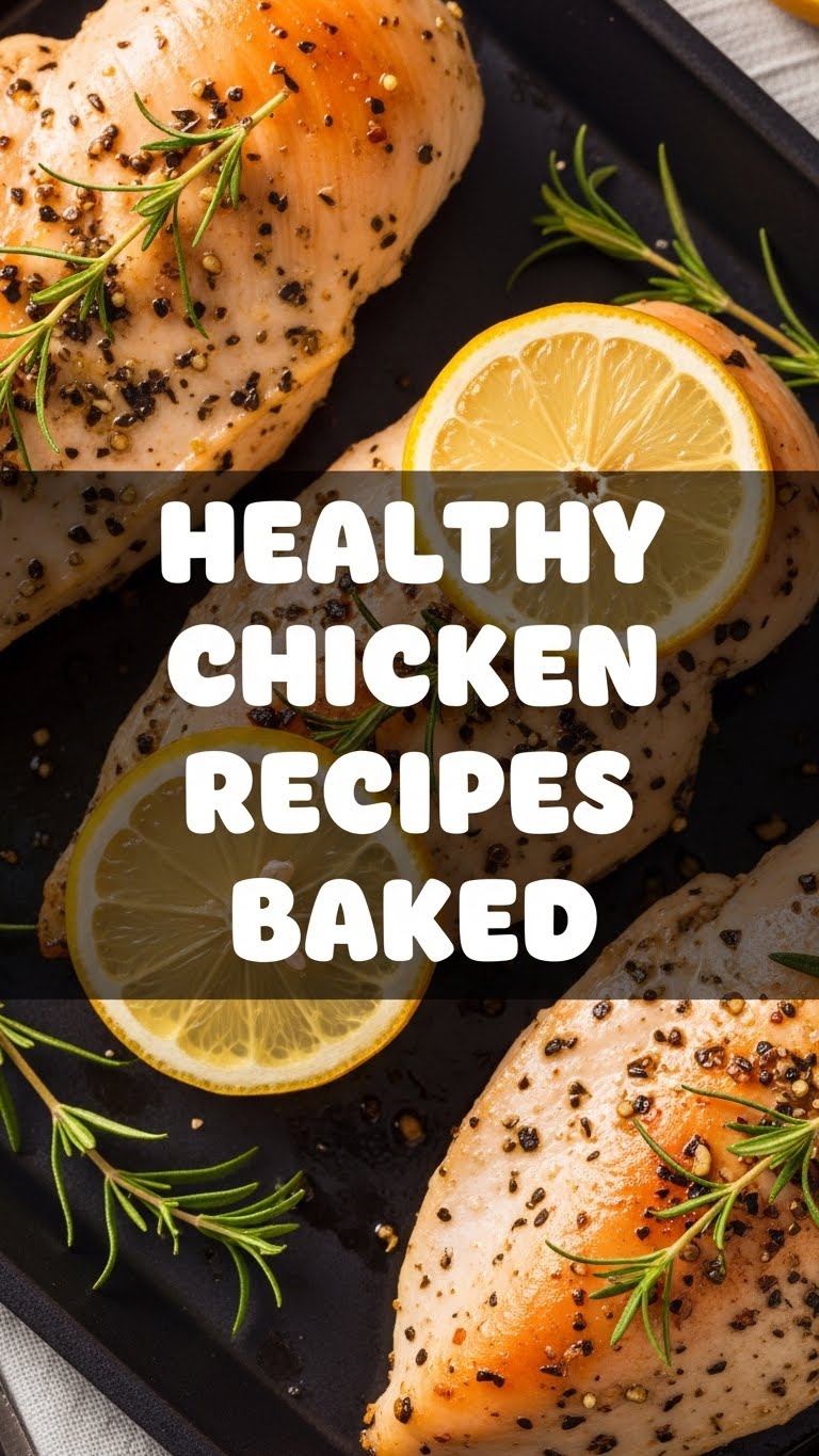 Healthy Chicken Recipes Baked
