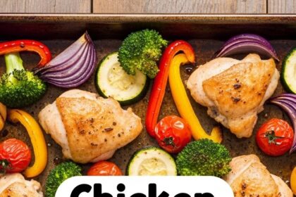 Chicken Sheet Pan Dinner Healthy Recipes