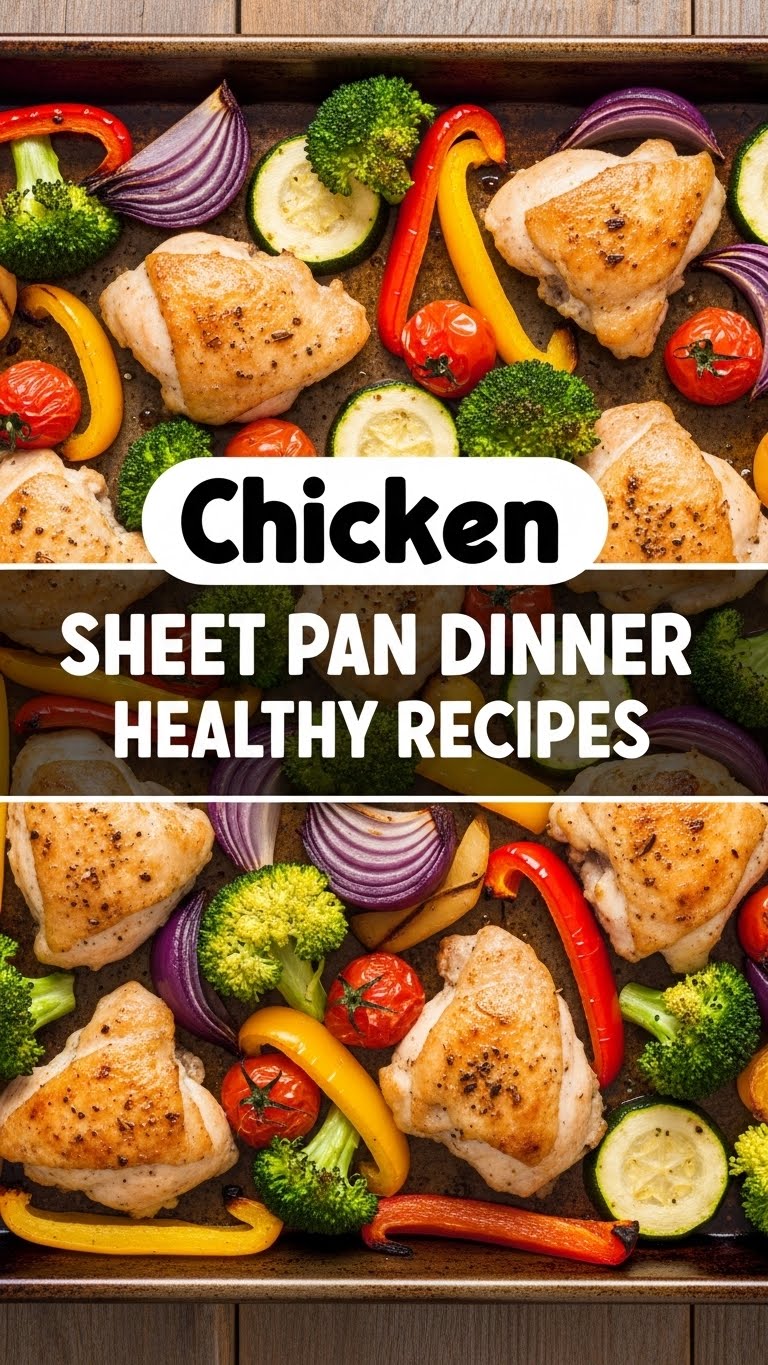 Chicken Sheet Pan Dinner Healthy Recipes