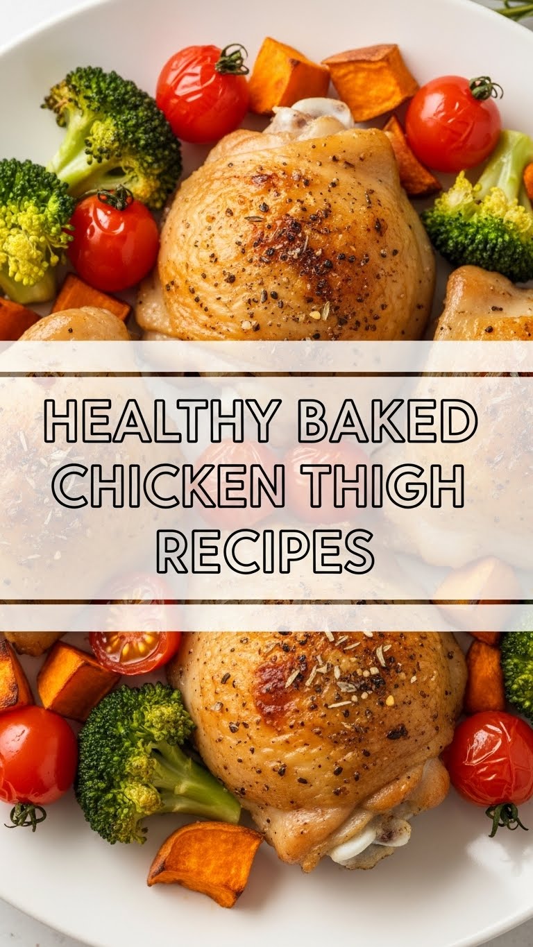 Healthy Baked Chicken Thigh Recipes