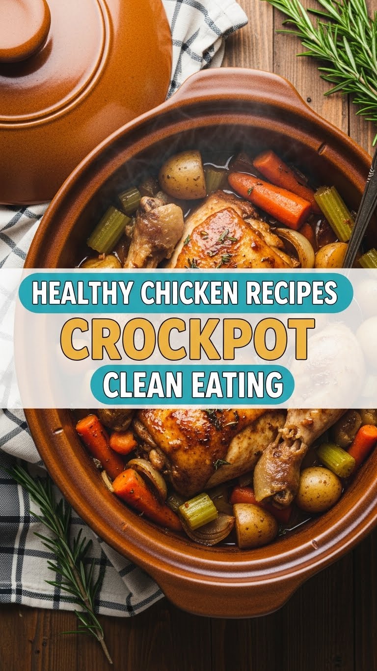 Healthy Chicken Recipes Crockpot Clean Eating
