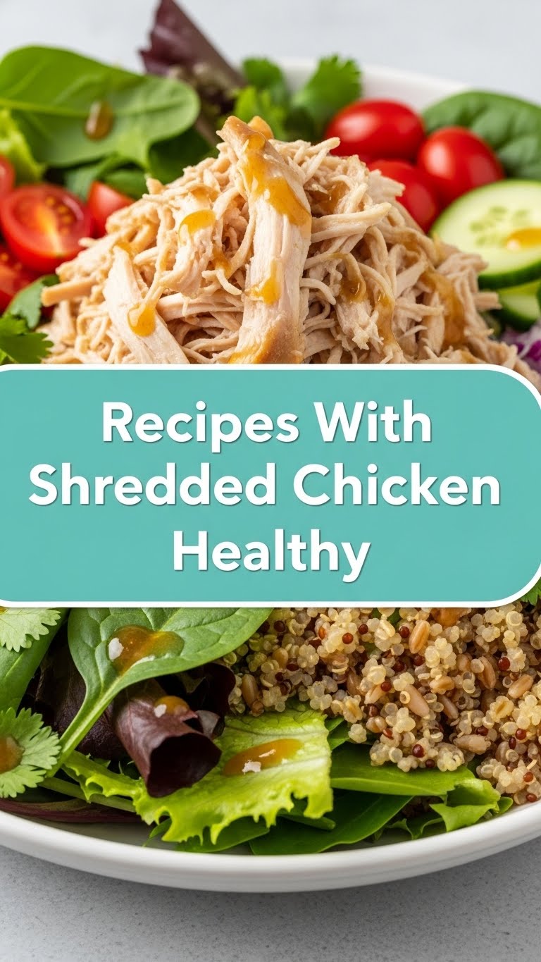 Recipes With Shredded Chicken Healthy