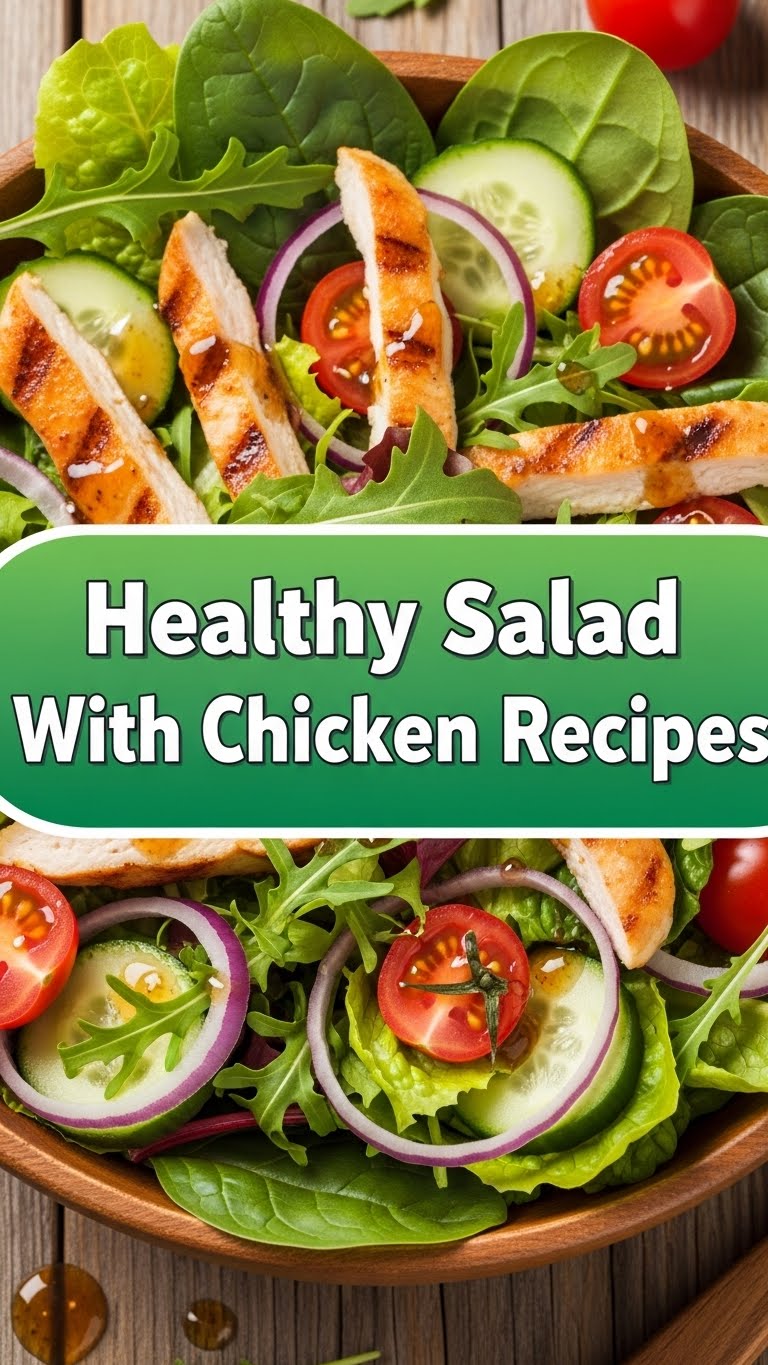 Healthy Salad With Chicken Recipes