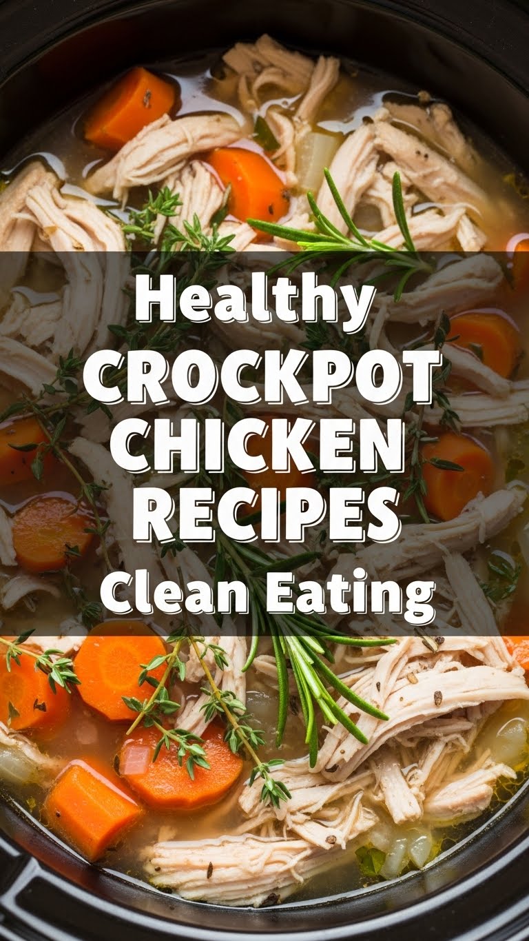 Healthy Crockpot Chicken Recipes Clean Eating