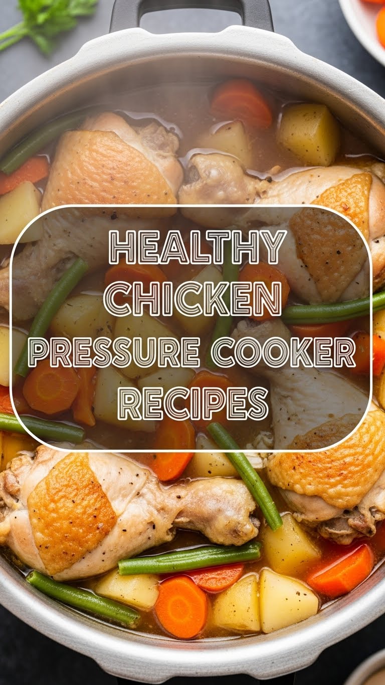 Healthy Chicken Pressure Cooker Recipes