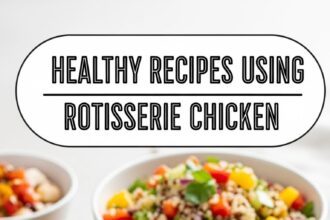 Healthy Recipes Using Rotisserie Chicken