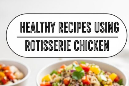Healthy Recipes Using Rotisserie Chicken