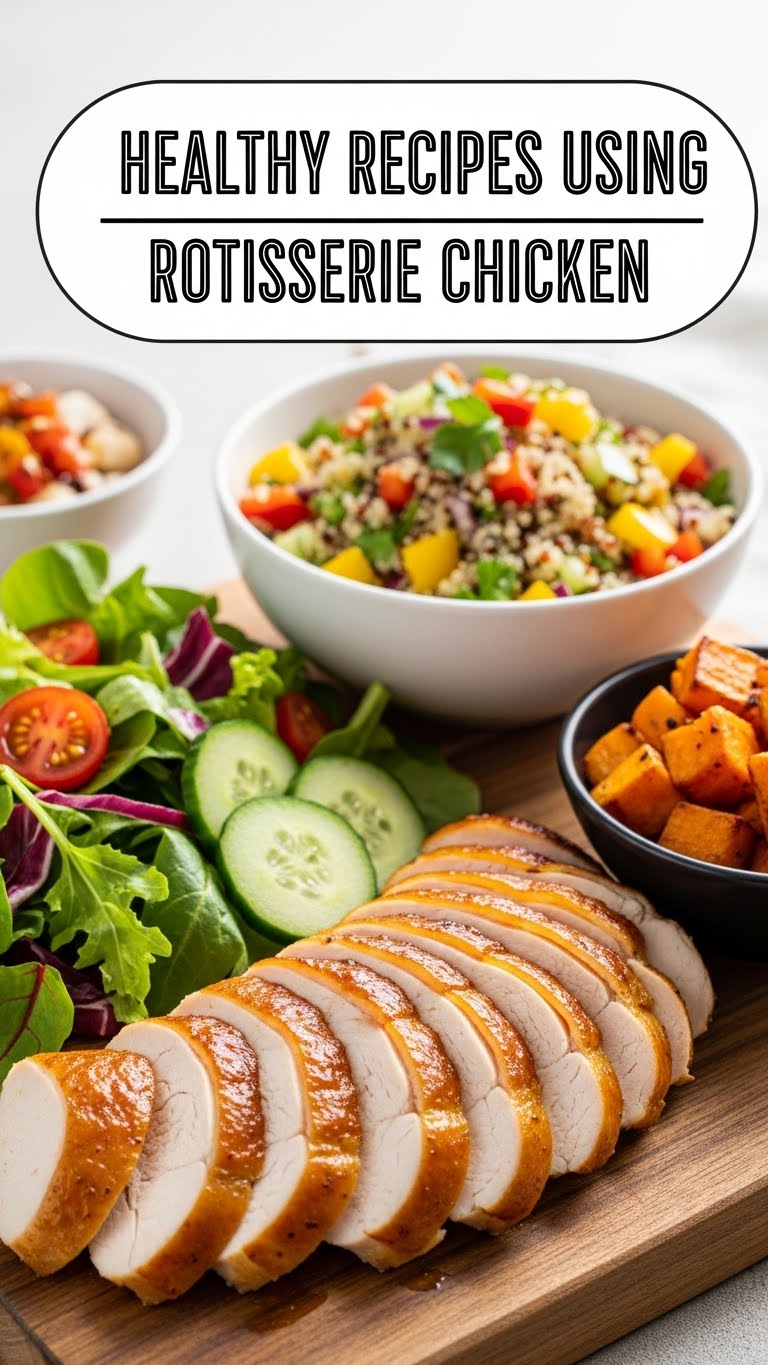 Healthy Recipes Using Rotisserie Chicken