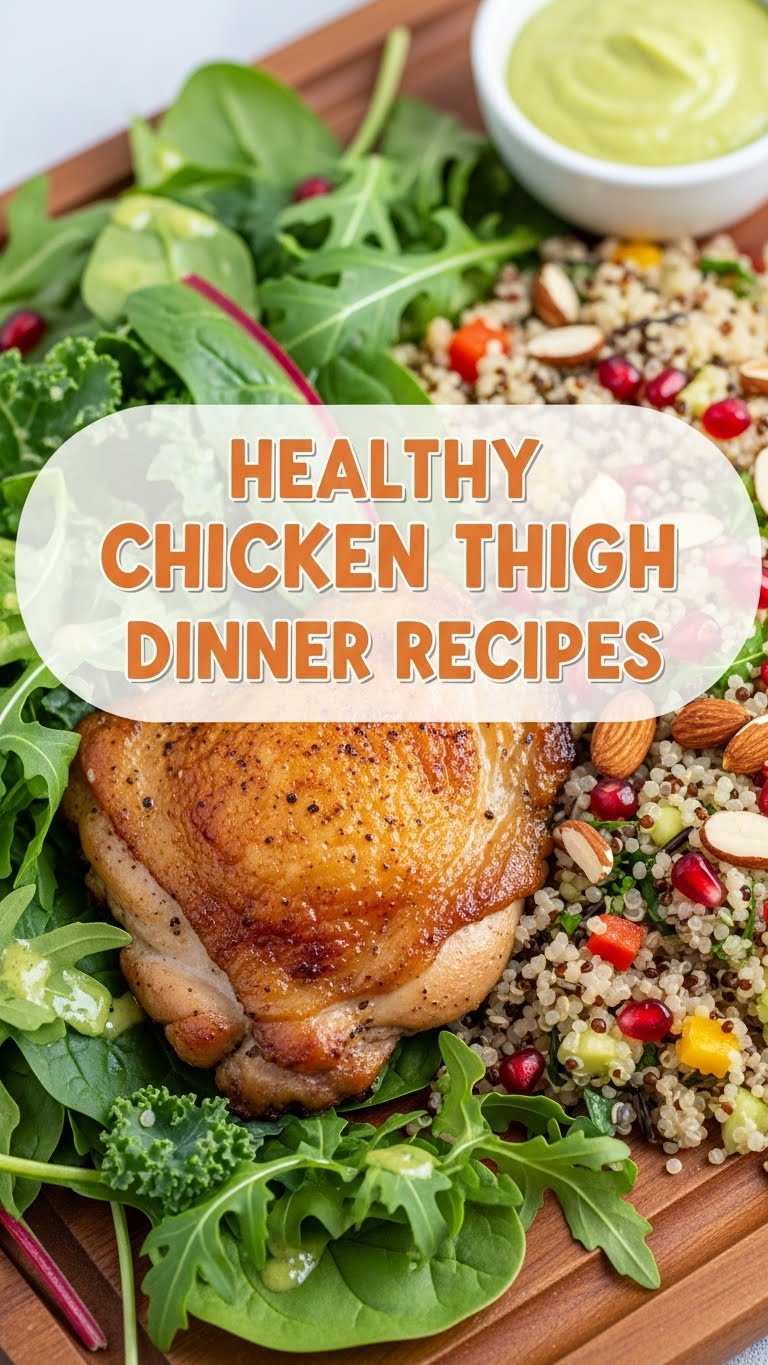 Healthy Chicken Thigh Dinner Recipes