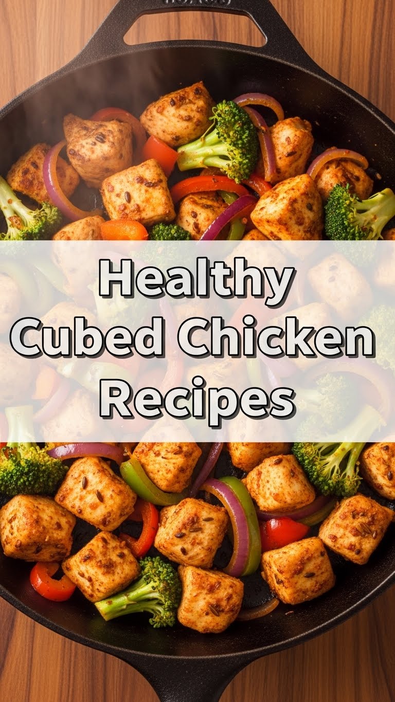 Healthy Cubed Chicken Recipes