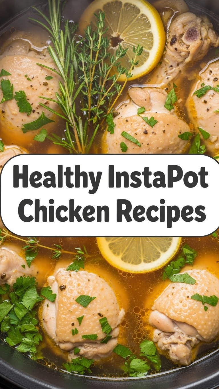 Healthy Instapot Chicken Recipes