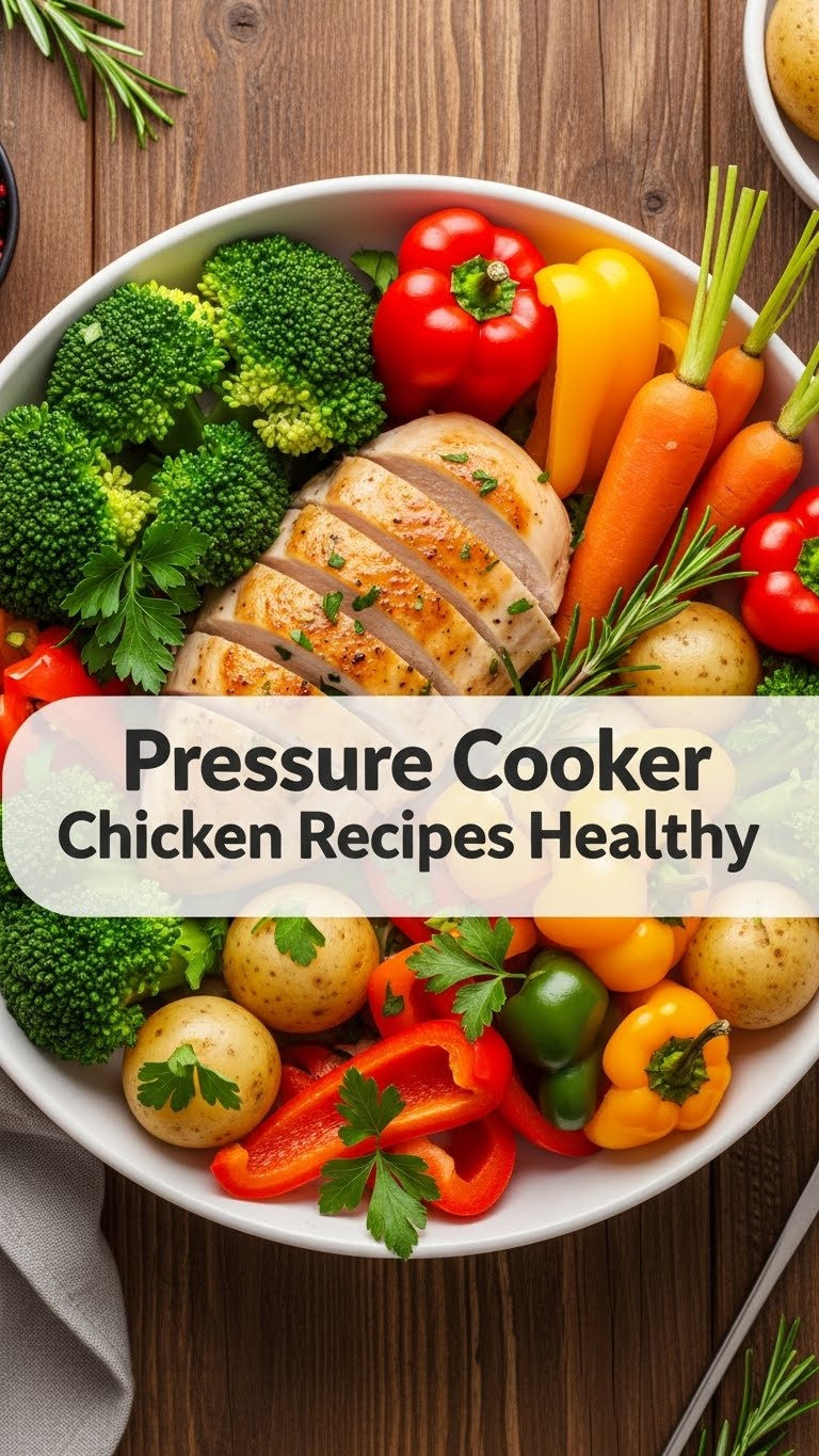 Pressure Cooker Chicken Recipes Healthy