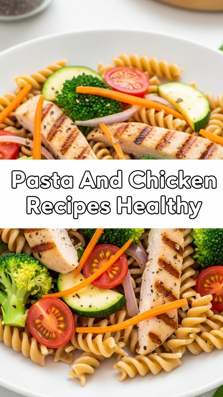 Pasta And Chicken Recipes Healthy