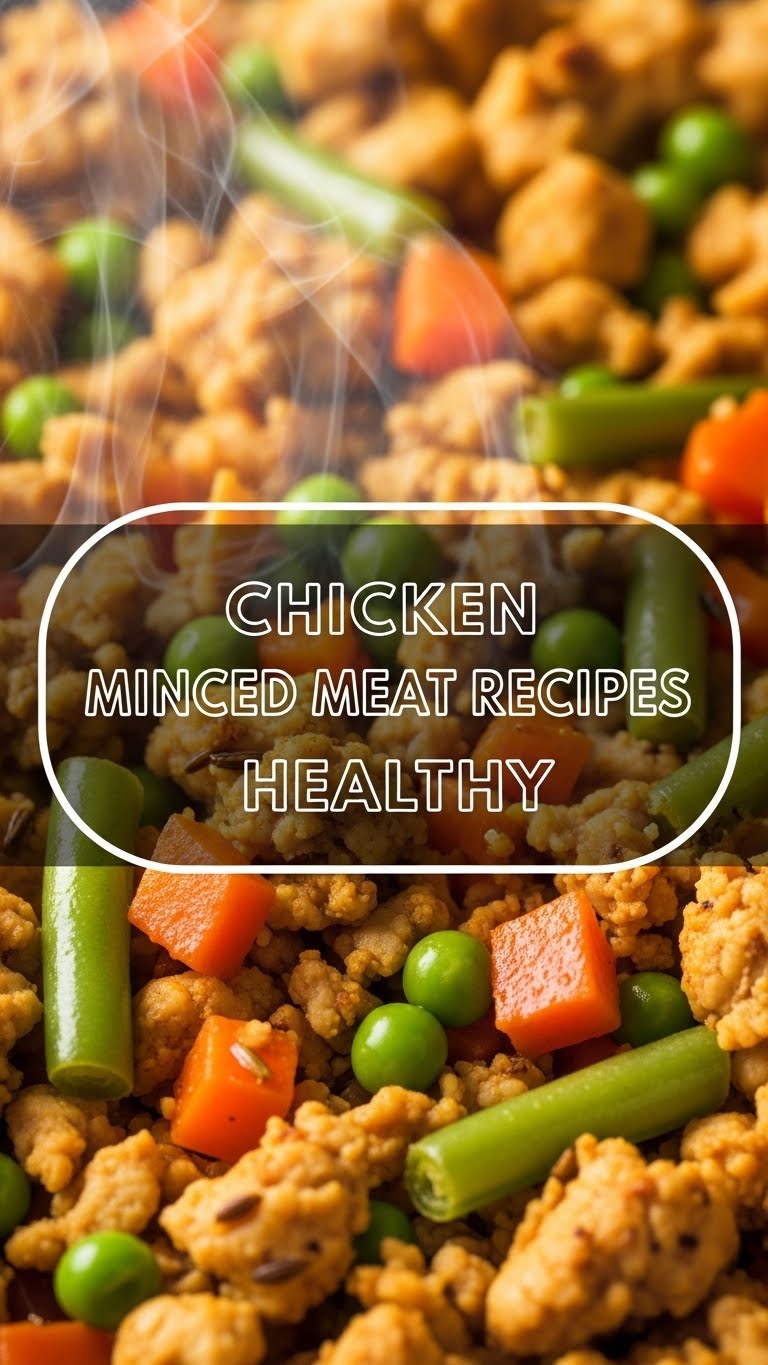Chicken Minced Meat Recipes Healthy