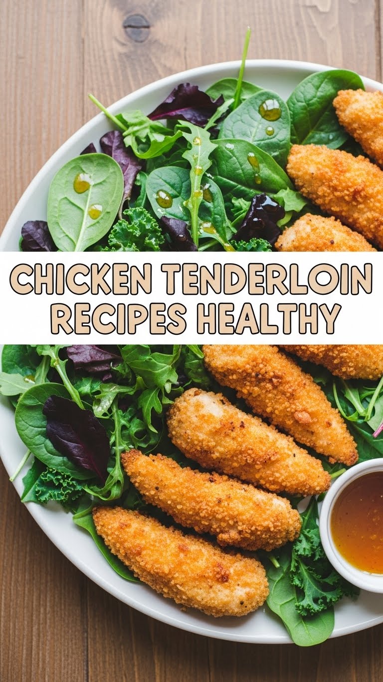 Chicken Tenderloin Recipes Healthy